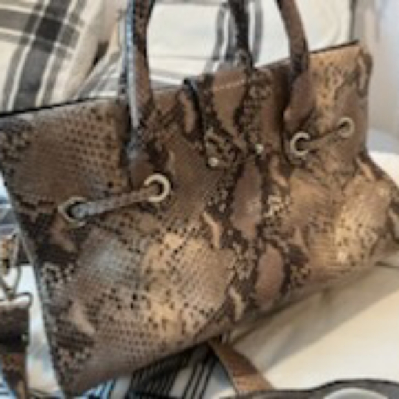 Python Skin Jimmy Choo Handbag - Picture 5 of 9